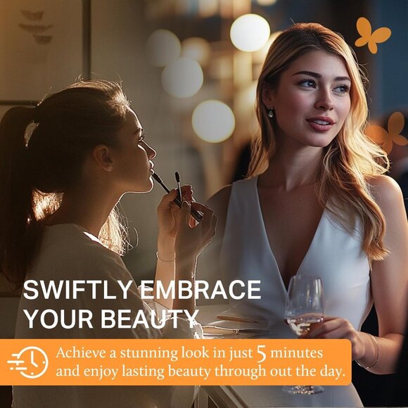 Clip In Hair Extensions Human Hair 16 Inch 120g Balayage Dark Brown to Chestnut - Picture 5 of 9